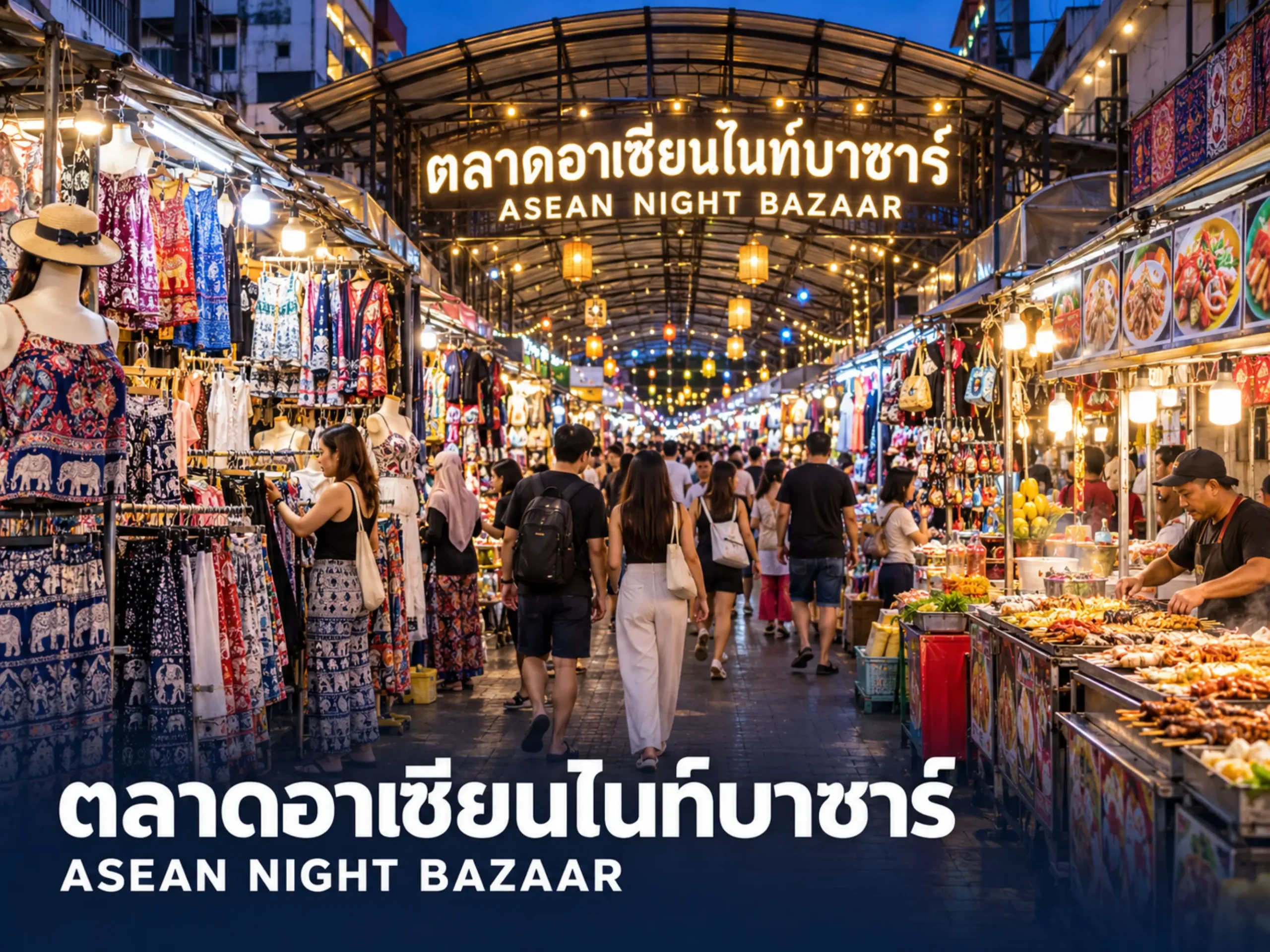 ตลาดอาเซียนไนท์บาซาร์ | Anont Travel <span class="jet-smart-filters-seo-rules-title"></span>